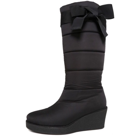 KATE SPADE adorable black snow boots - Picture 8 of 8